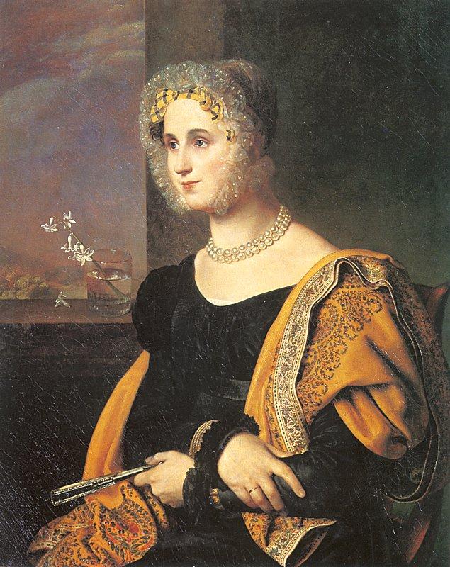 Kiprensky, Orest Portrait of Ekaterina Avdulina